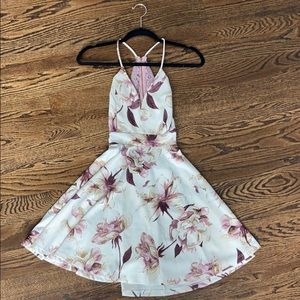 Floral Banquet Dress